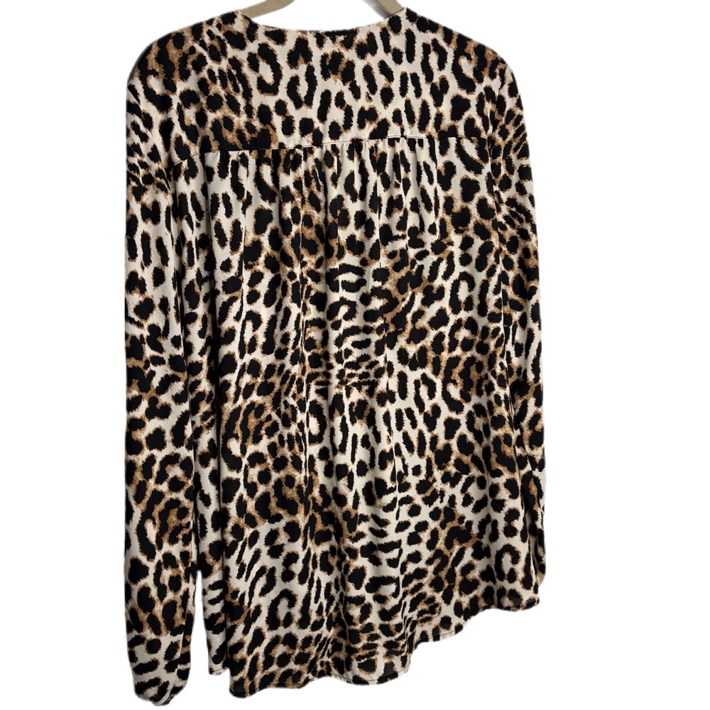 INC 1X Animal Print Women's Top - Picture 5 of 11